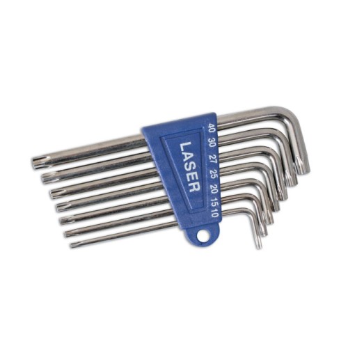 Laser Tools Tamperproof Star Key Set 7pc - MPN 3498