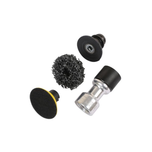 Laser Tools Abrasives Adaptor Set - 1/2"D - MPN 6401