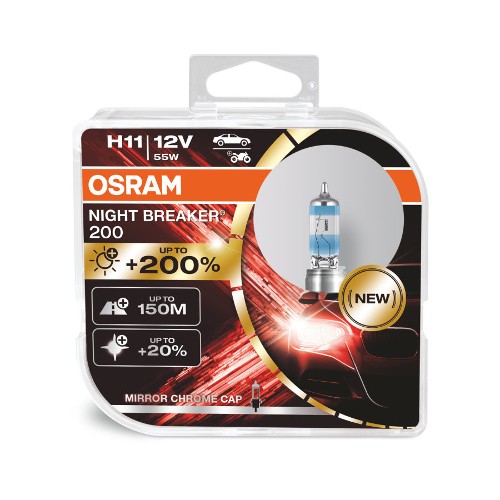 OSRAM H11 NIGHT BREAKER� LASER Bulb 64211NL-HCB