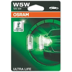OSRAM W5W ULTRA LIFE Bulb 2825ULT-02B