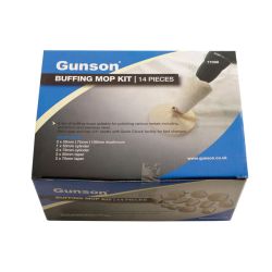 Gunson Buffing Mop Kit - 14pc - MPN 77098