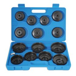Laser Tools Oil Filter Wrench Set 15pc - MPN 3222