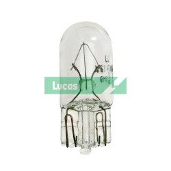 Lucas LLB501 Bulb W5W auxiliary stop, boot, indicator -12v 5w W2.1x9.5d T10 'E'