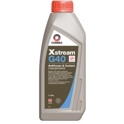 Comma XSG401L Xstream G40 Concentrated Antifreeze & Coolant - 1 litre