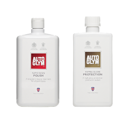 Autoglym Extra Gloss Protect & Resin Polish Set