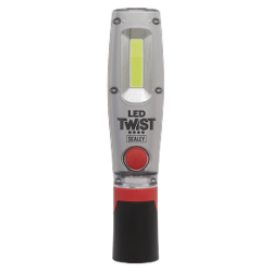 Sealey LED1001 8W COB & 1W SMD LED Rechargeable Garage Inspection Work Light