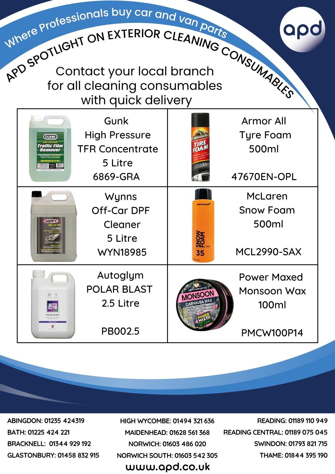 APD Car Cleaning Promo