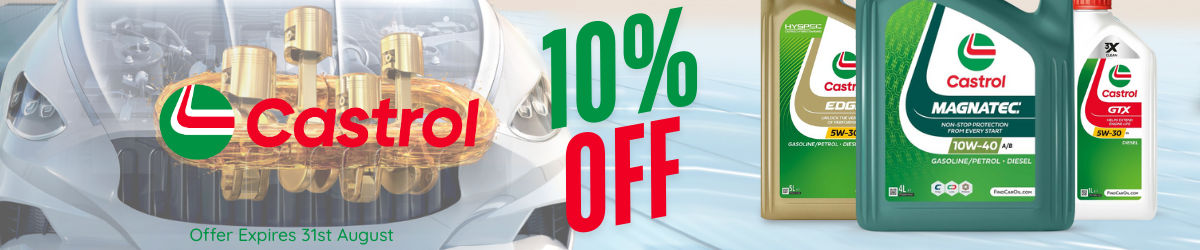 Castrol Oil Save 10%